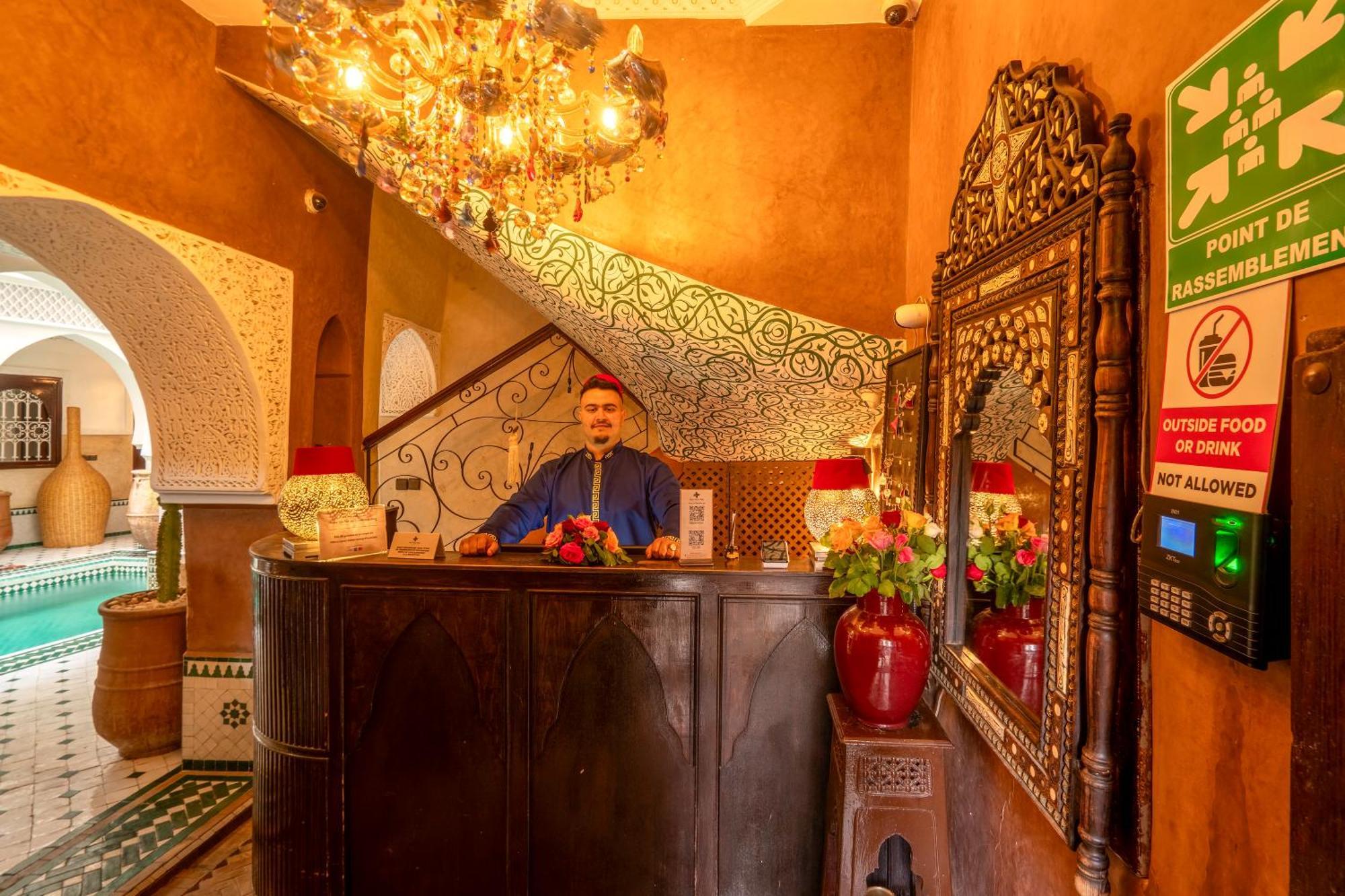 Riad Flamme D'Orient & Spa Marrakesch Exterior foto