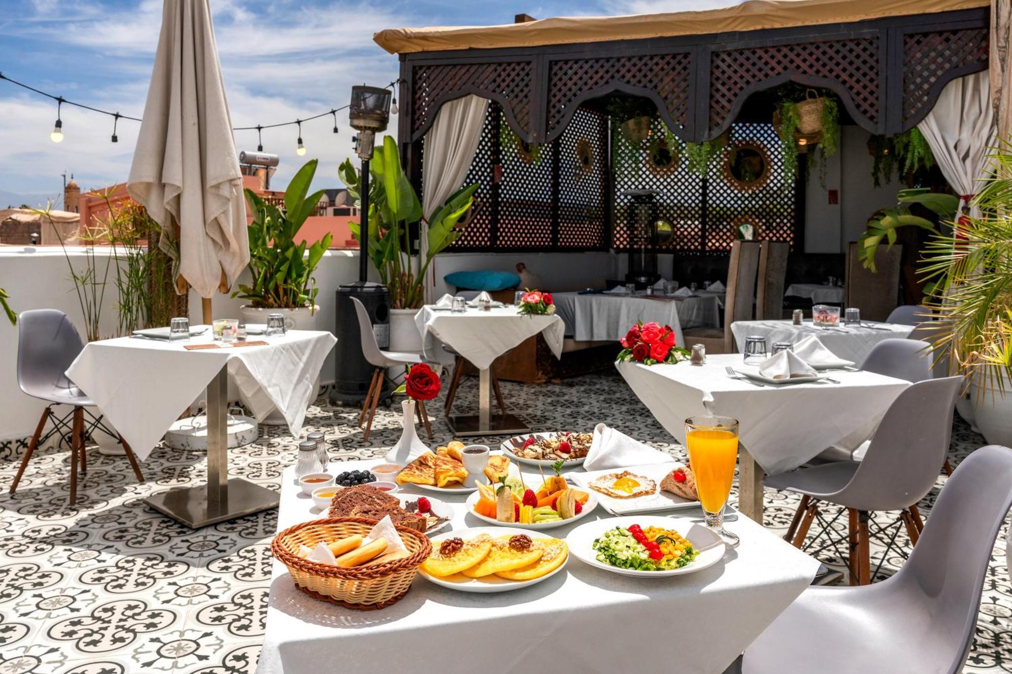 Riad Flamme D'Orient & Spa Marrakesch Exterior foto