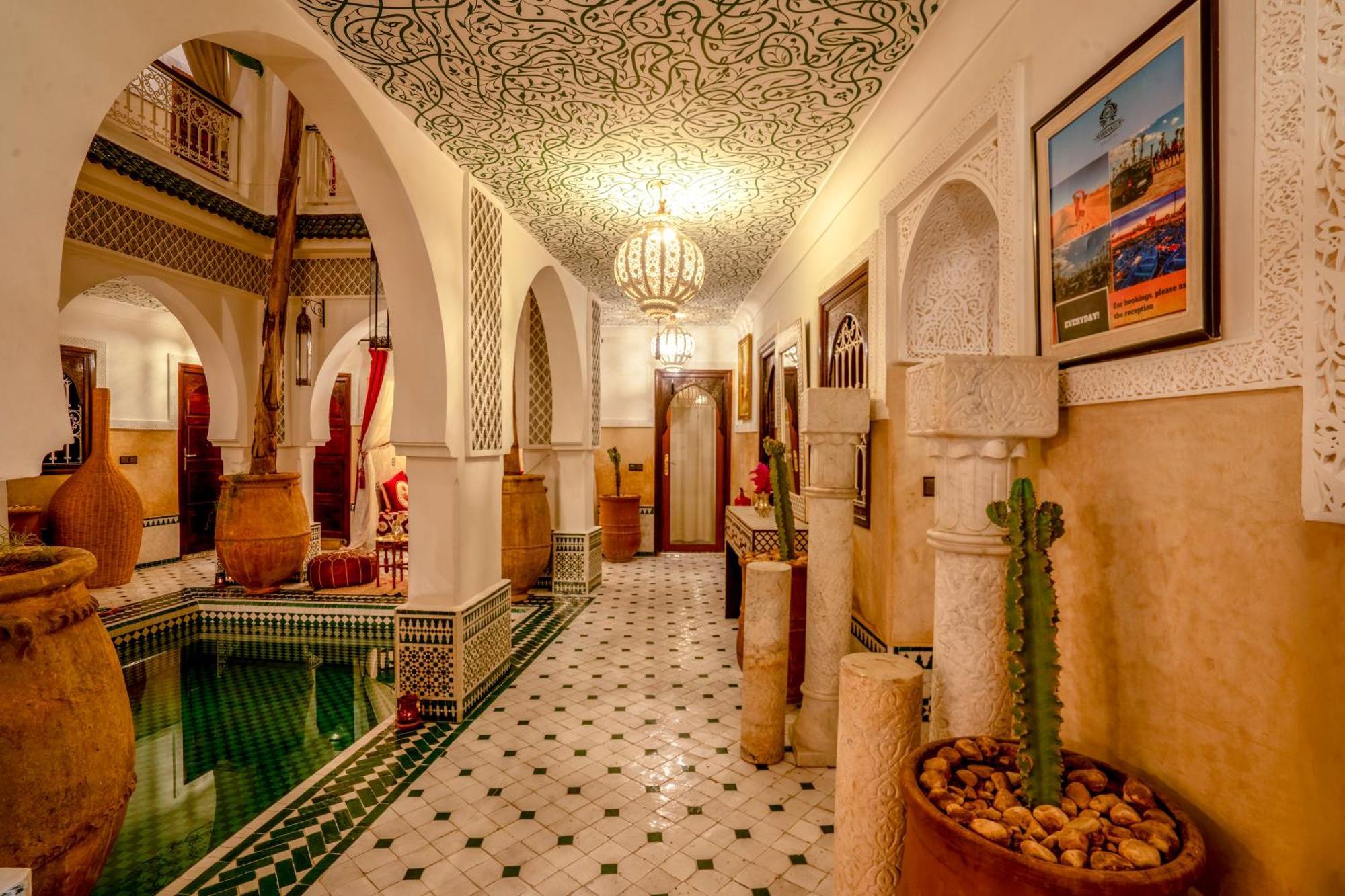 Riad Flamme D'Orient & Spa Marrakesch Exterior foto