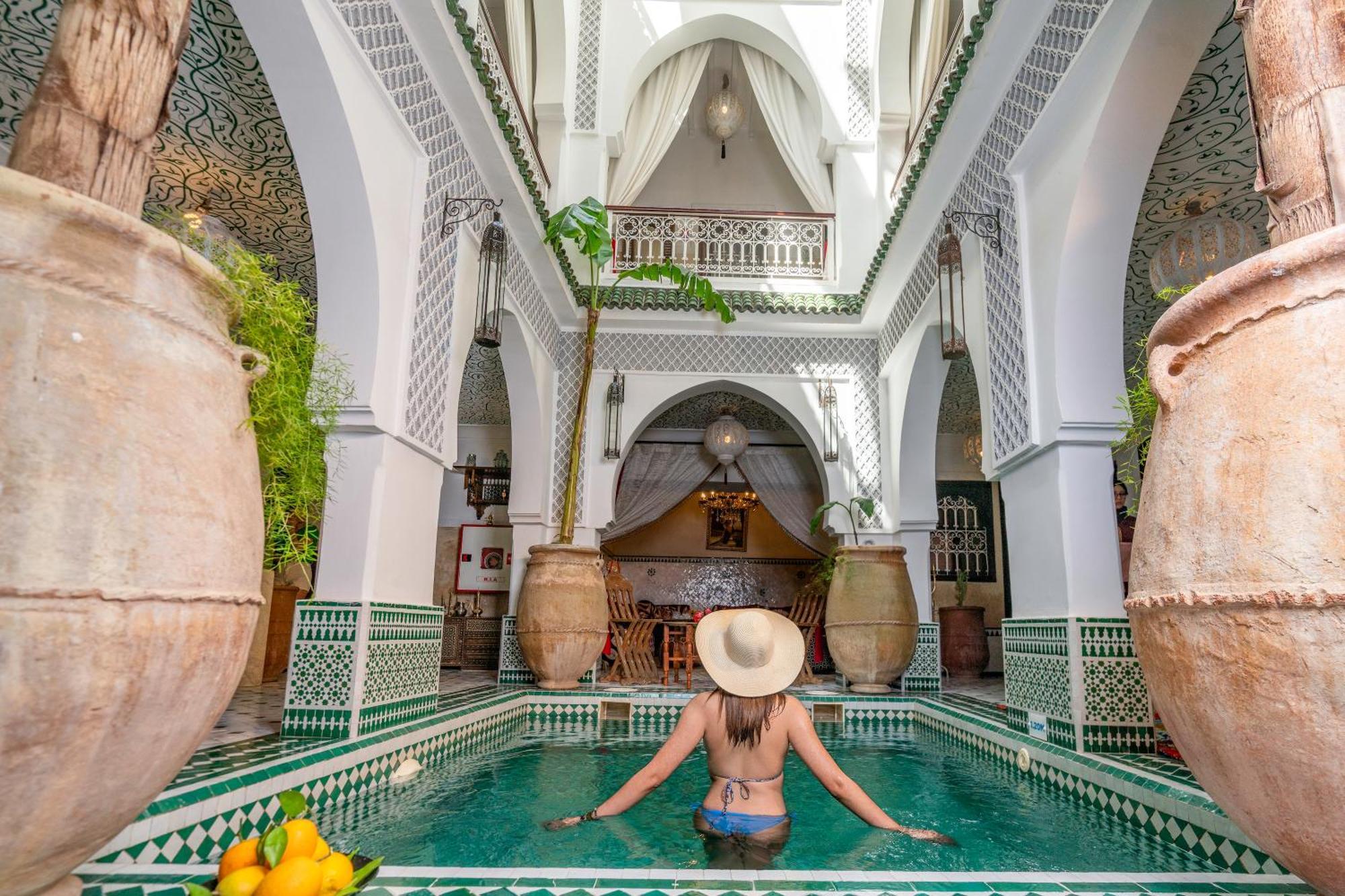 Riad Flamme D'Orient & Spa Marrakesch Exterior foto